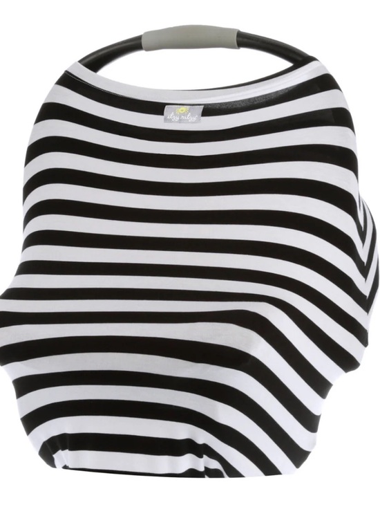 Itzy Ritzy Other - Itzy Ritzy 4-In-1 Car Seat Cover. Black & White Striped. Neutral | Classic